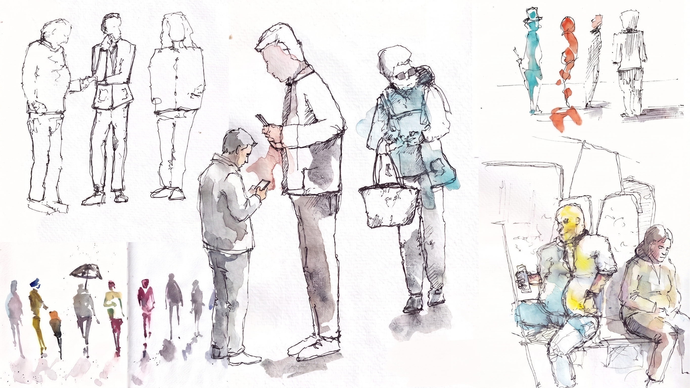 What People Sketches Taught Me About Gesture and Everyday Poses