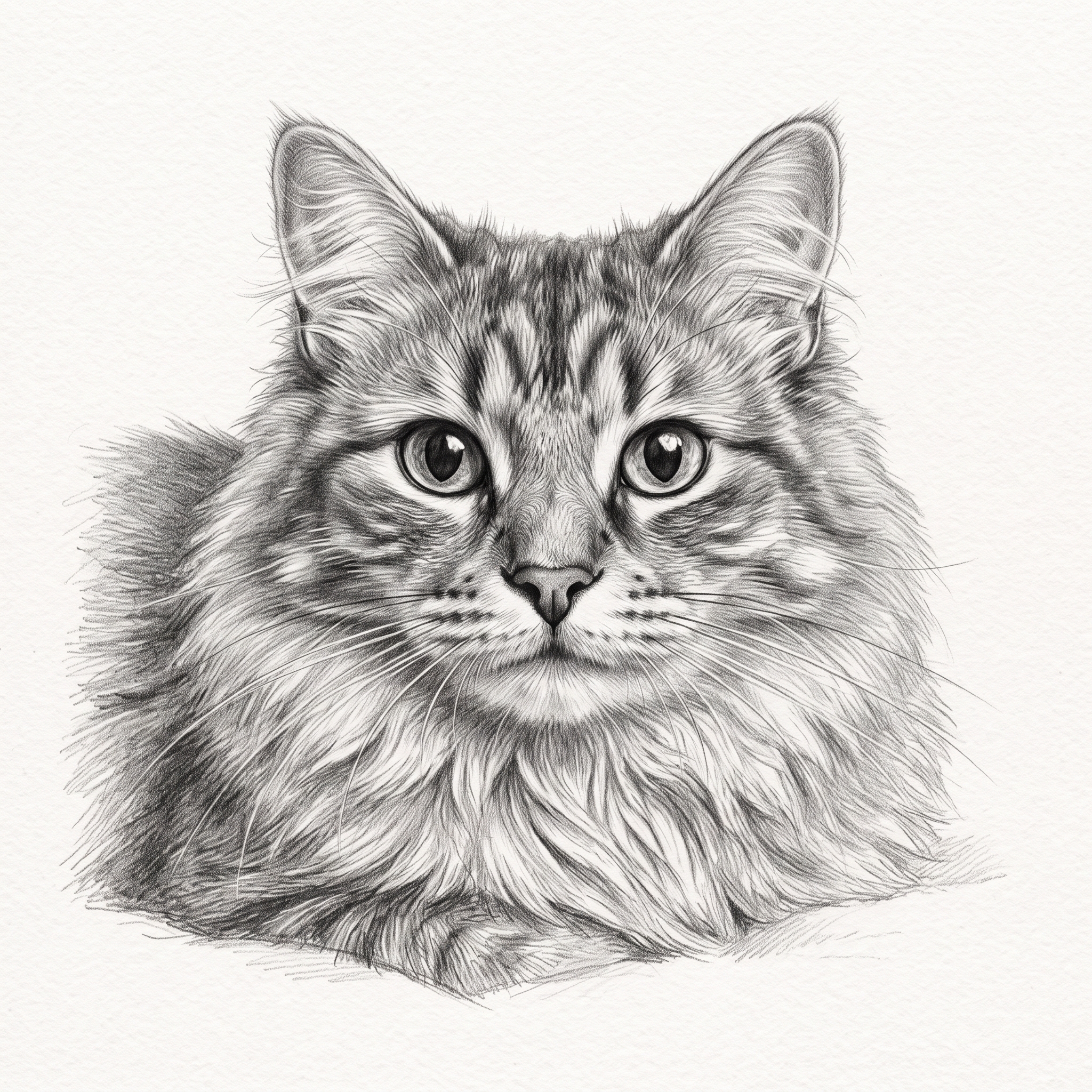 Drawing Cat Fur Without Rendering Every Single Hair