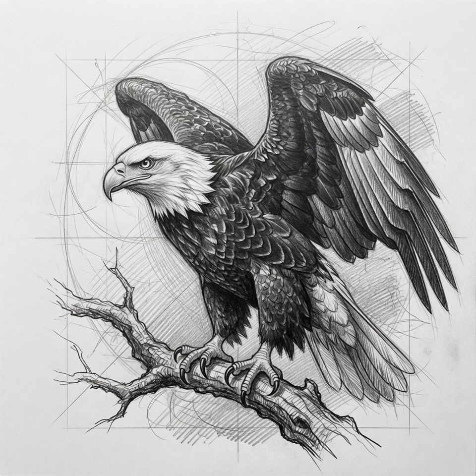 Eagle Head detail