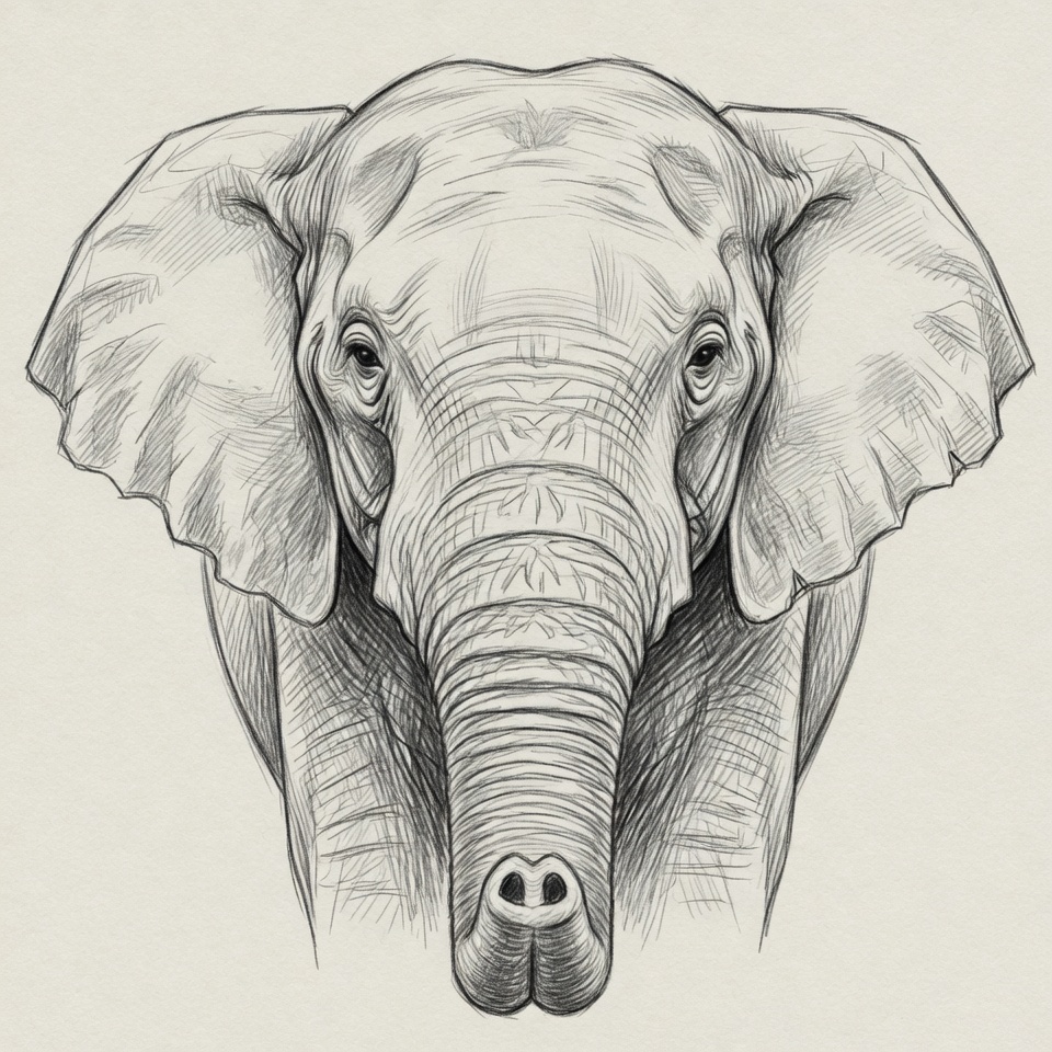 Elephant detail