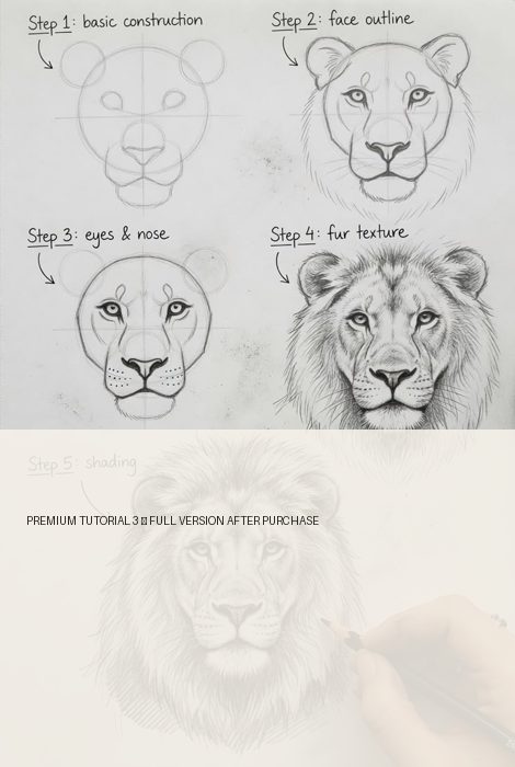 Protected preview of premium sketch