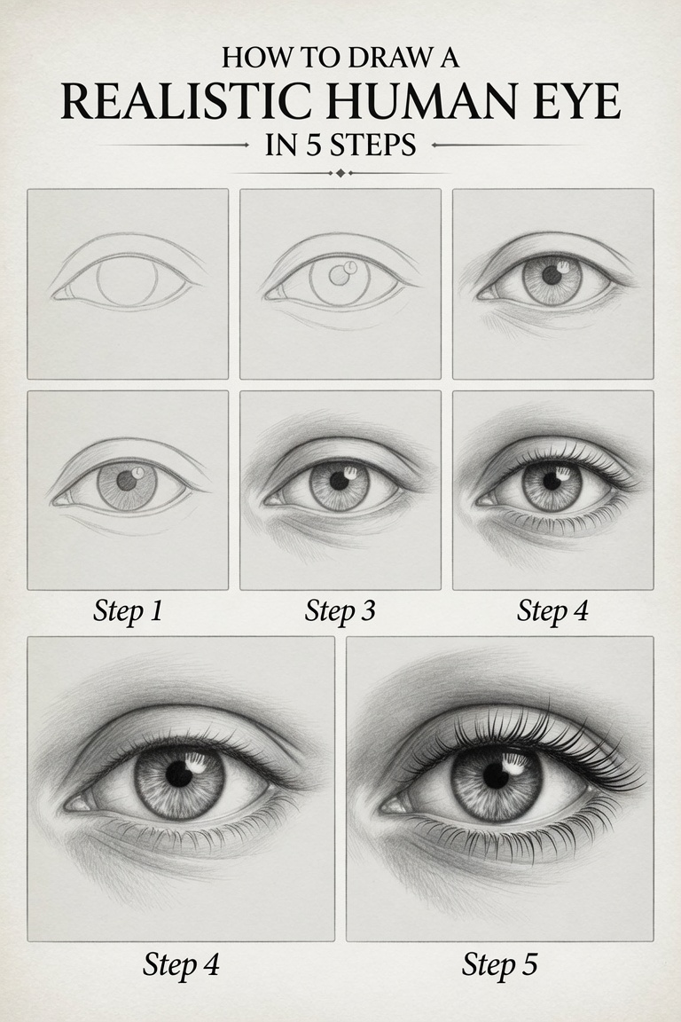 Realistic pencil sketch artwork